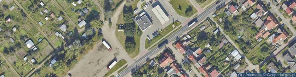 Zdjęcie satelitarne ORLEN Paczka Automaty