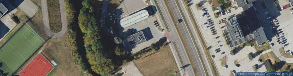 Zdjęcie satelitarne ORLEN Paczka Automaty