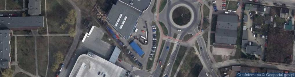 Zdjęcie satelitarne ORLEN Paczka Automaty