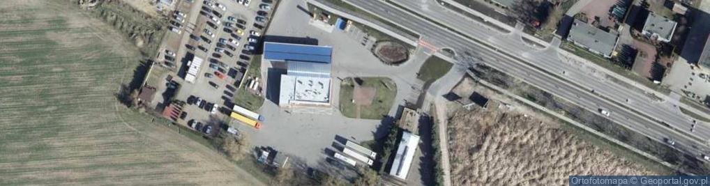 Zdjęcie satelitarne ORLEN Paczka Automaty