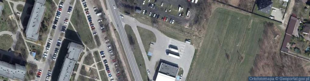 Zdjęcie satelitarne ORLEN Paczka Automaty