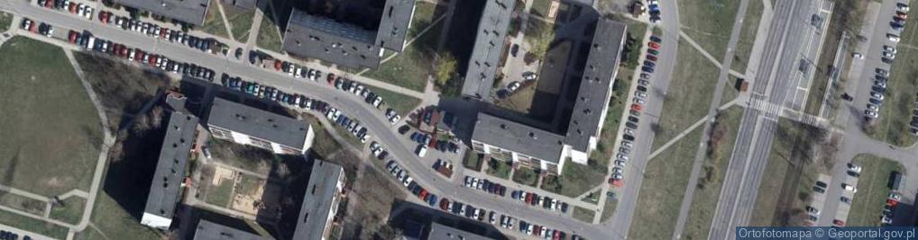 Zdjęcie satelitarne ORLEN Paczka Automaty