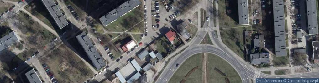 Zdjęcie satelitarne ORLEN Paczka Automaty
