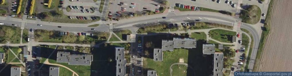 Zdjęcie satelitarne ORLEN Paczka Automaty