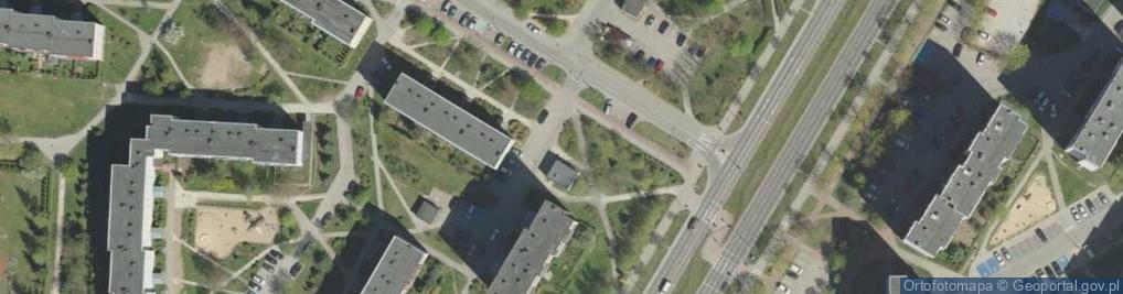 Zdjęcie satelitarne ORLEN Paczka Automaty