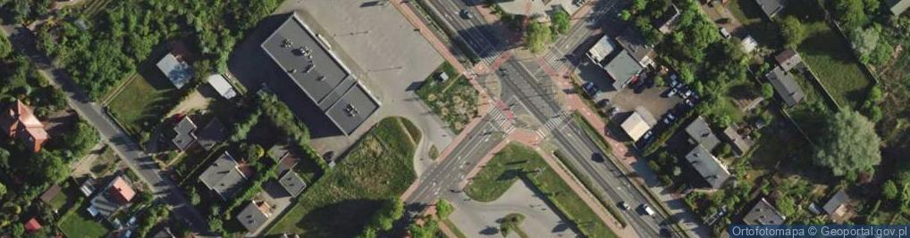 Zdjęcie satelitarne ORLEN Paczka Automaty