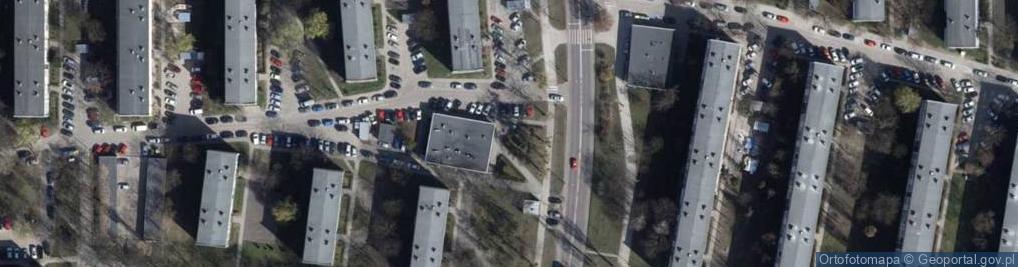 Zdjęcie satelitarne ORLEN Paczka Automaty
