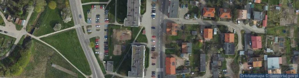 Zdjęcie satelitarne ORLEN Paczka Automaty