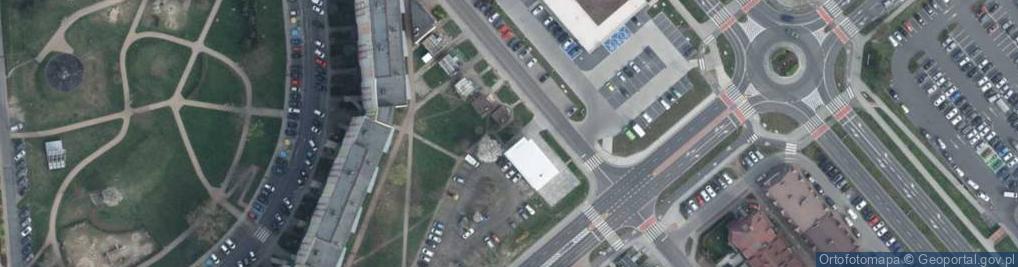 Zdjęcie satelitarne ORLEN Paczka Automaty