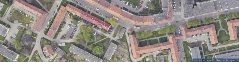 Zdjęcie satelitarne ORLEN Paczka Automaty