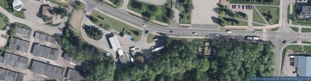 Zdjęcie satelitarne ORLEN Paczka Automaty