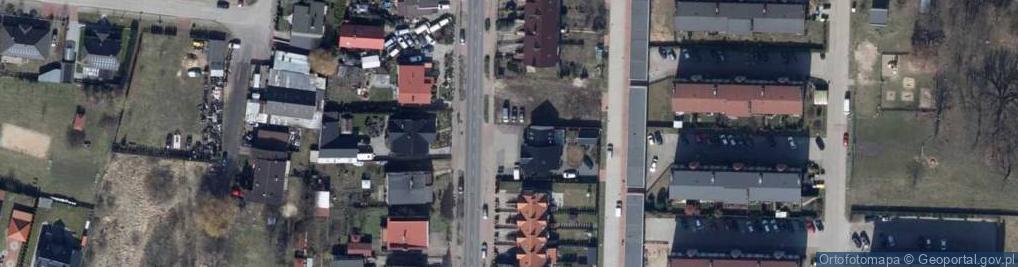 Zdjęcie satelitarne ORLEN Paczka Automaty
