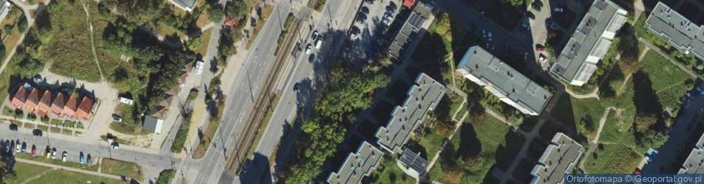 Zdjęcie satelitarne ORLEN Paczka Punkty