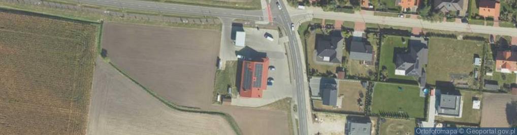 Zdjęcie satelitarne ORLEN Paczka Punkty