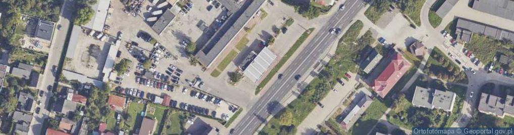 Zdjęcie satelitarne ORLEN Paczka Punkty