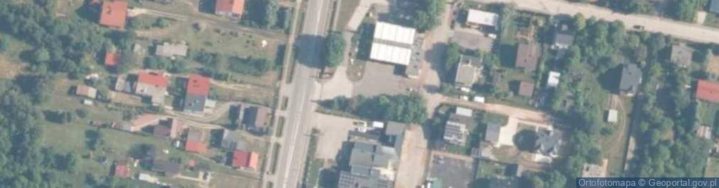 Zdjęcie satelitarne ORLEN Paczka Punkty