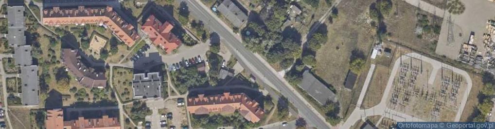 Zdjęcie satelitarne ORLEN Paczka Punkty