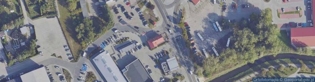 Zdjęcie satelitarne ORLEN Paczka Punkty