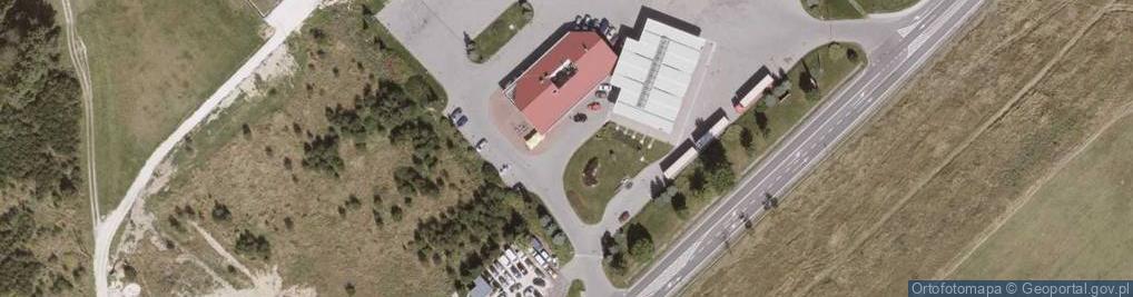 Zdjęcie satelitarne ORLEN Paczka Punkty