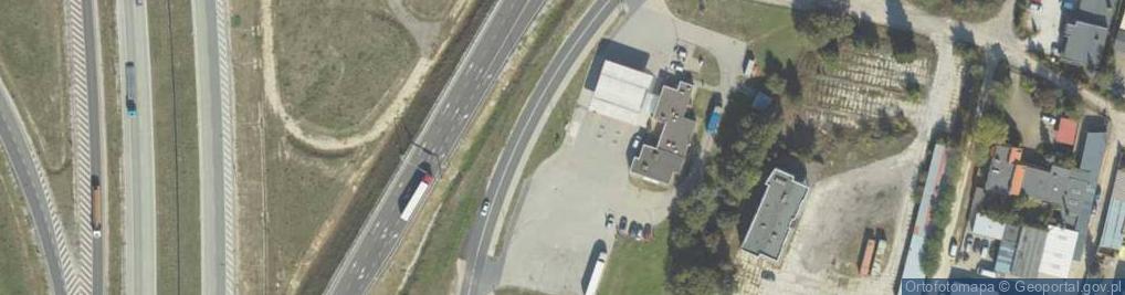Zdjęcie satelitarne ORLEN Paczka Punkty