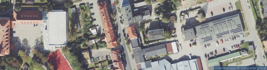 Zdjęcie satelitarne ORLEN Paczka Punkty