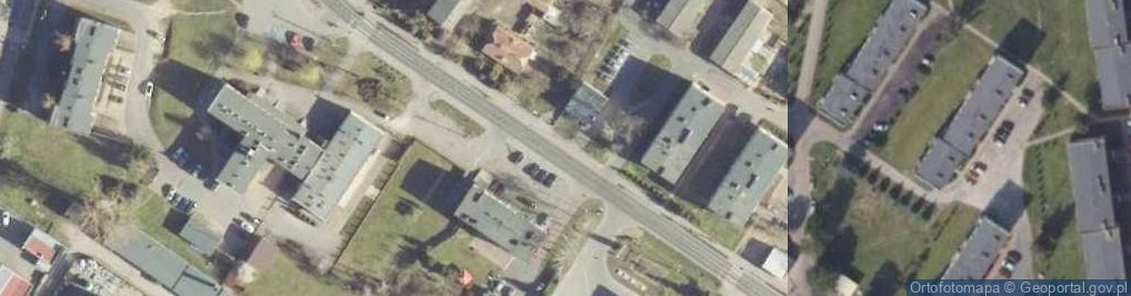 Zdjęcie satelitarne ORLEN Paczka Punkty