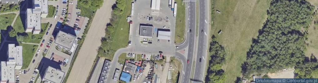 Zdjęcie satelitarne ORLEN Paczka Punkty