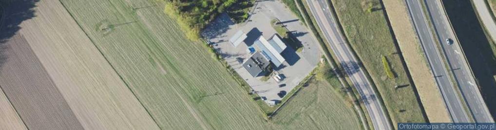Zdjęcie satelitarne ORLEN Paczka Punkty