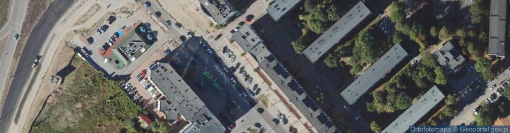 Zdjęcie satelitarne ORLEN Paczka Punkty