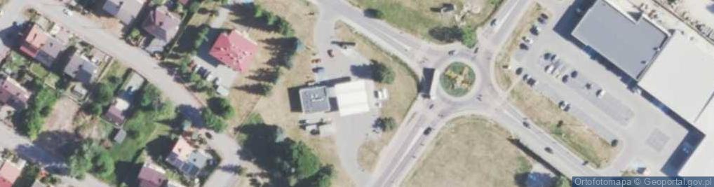 Zdjęcie satelitarne ORLEN Paczka Punkty