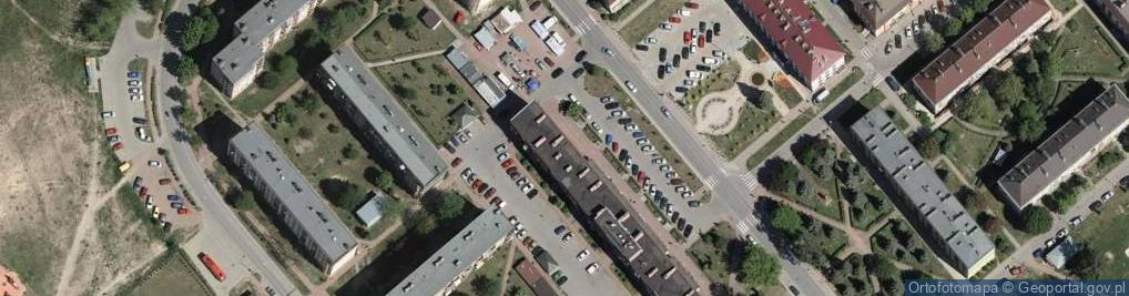 Zdjęcie satelitarne ORLEN Paczka Punkty