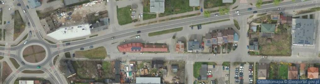 Zdjęcie satelitarne ORLEN Paczka Punkty