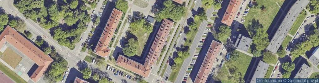 Zdjęcie satelitarne ORLEN Paczka Punkty