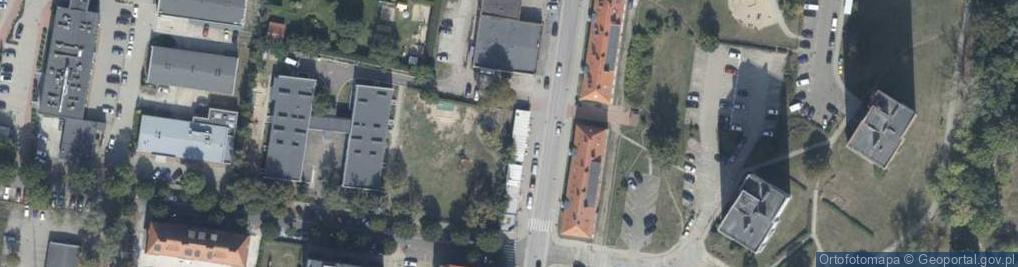 Zdjęcie satelitarne ORLEN Paczka Punkty