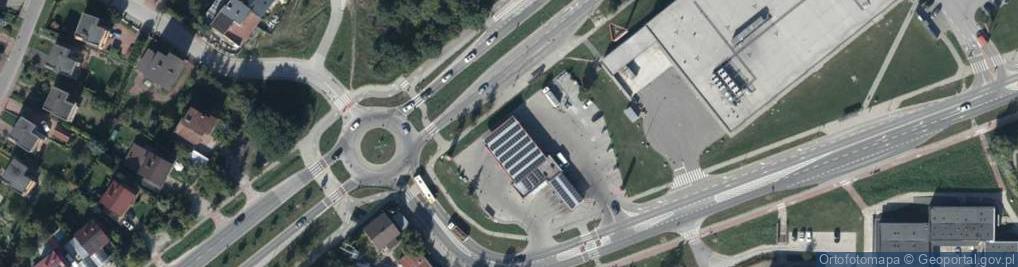 Zdjęcie satelitarne ORLEN Paczka Punkty
