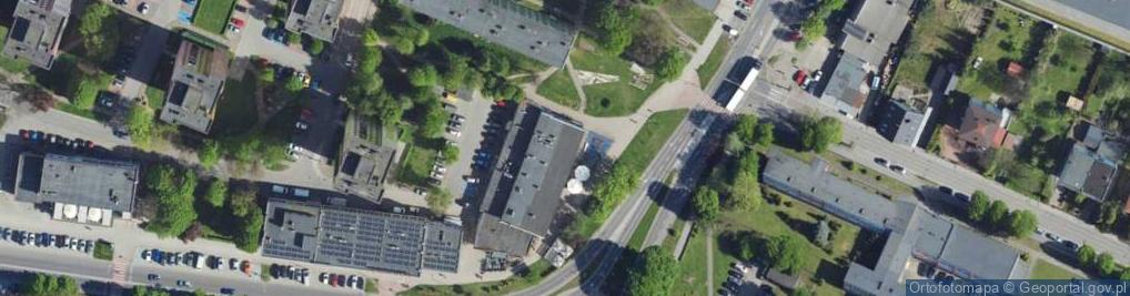 Zdjęcie satelitarne ORLEN Paczka Punkty