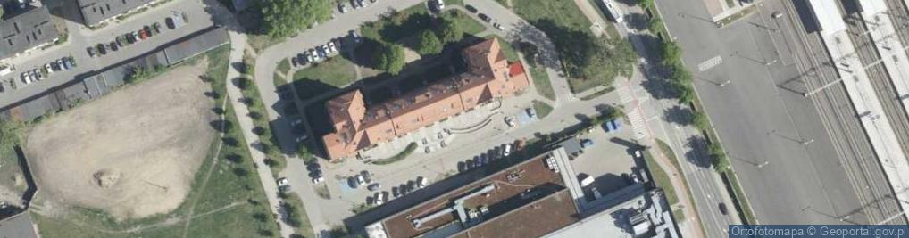 Zdjęcie satelitarne ORLEN Paczka Punkty