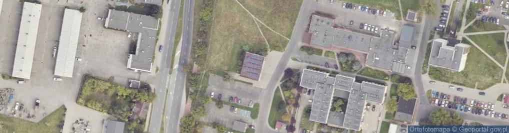 Zdjęcie satelitarne ORLEN Paczka Punkty