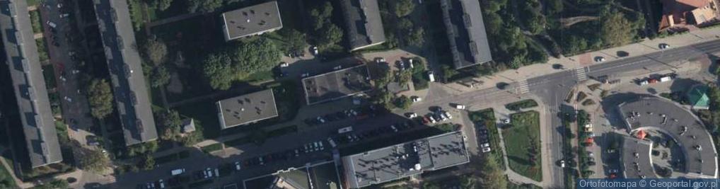 Zdjęcie satelitarne ORLEN Paczka Punkty