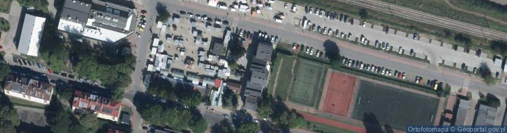Zdjęcie satelitarne ORLEN Paczka Punkty