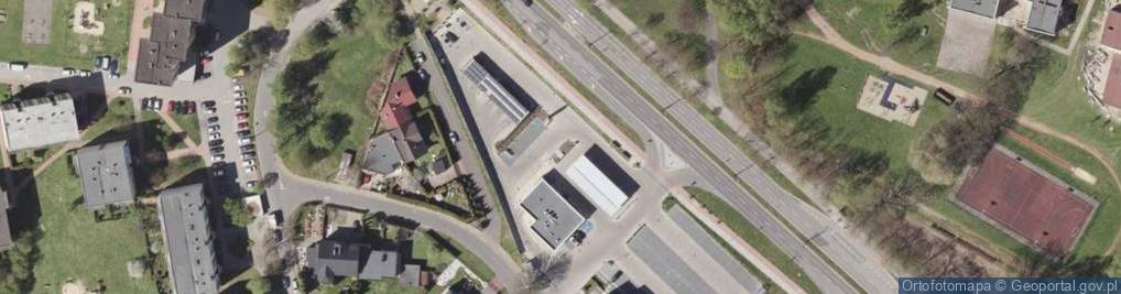 Zdjęcie satelitarne ORLEN Paczka Punkty
