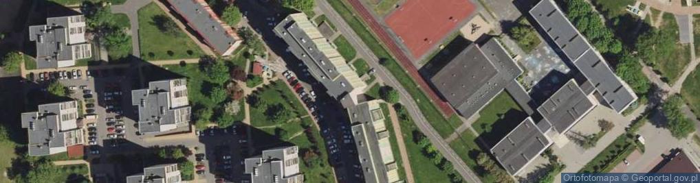Zdjęcie satelitarne ORLEN Paczka Punkty