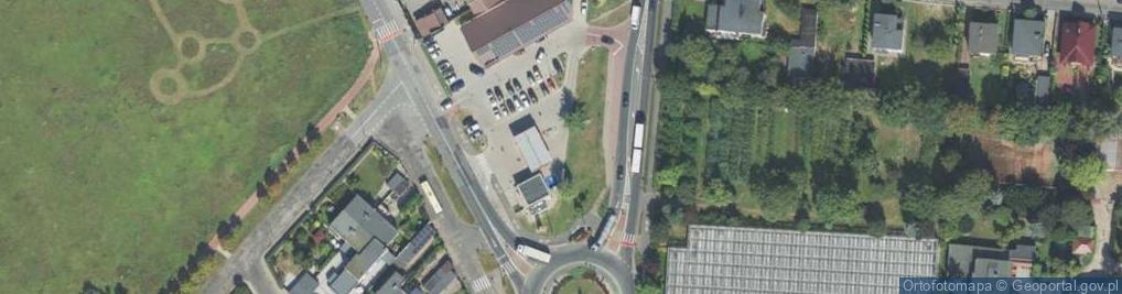 Zdjęcie satelitarne ORLEN Paczka Punkty