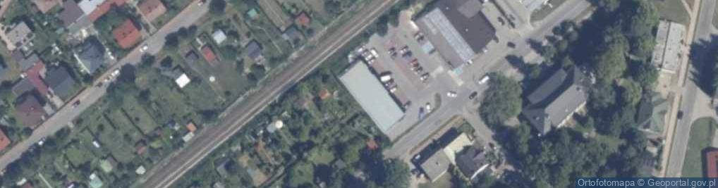 Zdjęcie satelitarne ORLEN Paczka Punkty