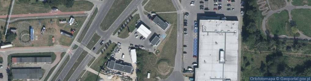 Zdjęcie satelitarne ORLEN Paczka Punkty