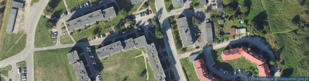 Zdjęcie satelitarne ORLEN Paczka Punkty
