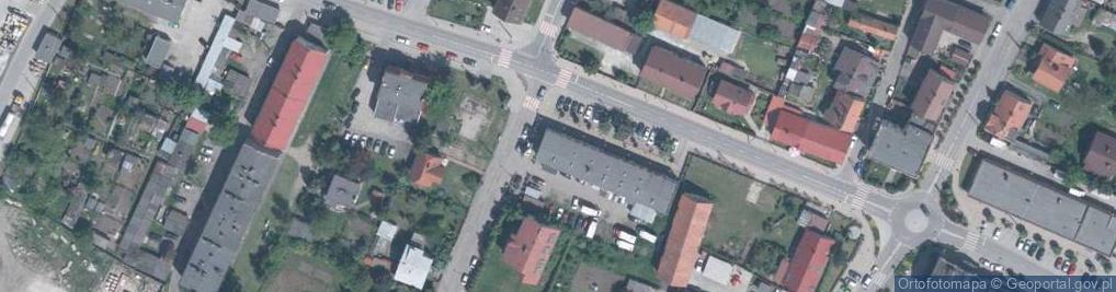 Zdjęcie satelitarne ORLEN Paczka Punkty