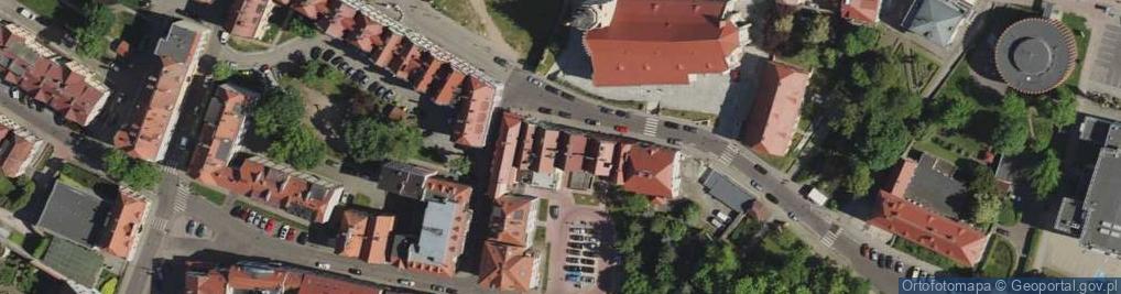 Zdjęcie satelitarne ORLEN Paczka Punkty