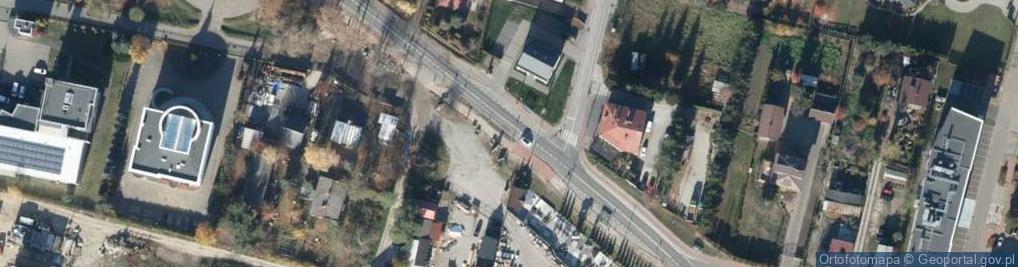 Zdjęcie satelitarne ORLEN Paczka Punkty
