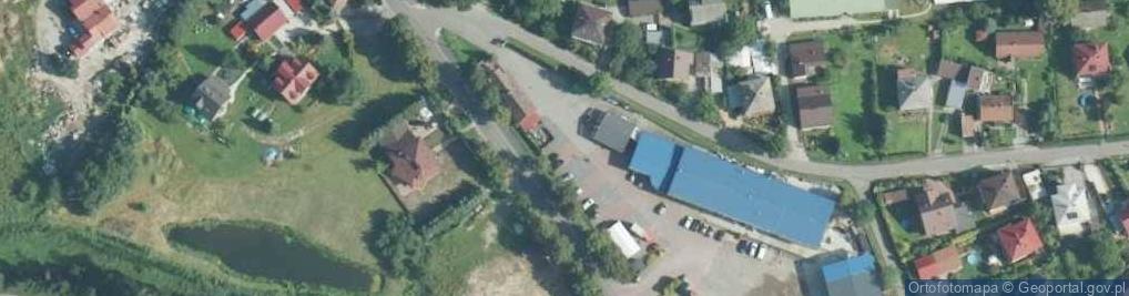 Zdjęcie satelitarne ORLEN Paczka Punkty